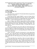 skkn một số kinh nghiệm thực hiện xã hội hóa trong phong trào xây dựng trường học thân thiện – học sinh tích cực thpt tân lập