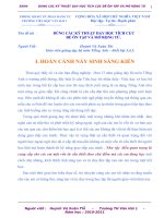 skkn dùng các kỹ thuật dạy học tích cực     để ôn tập và mở rộng từ. trường tiểu học văn hait