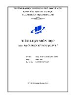 kế hoạch giám sát đánh giá thực hiện công việc