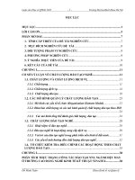 Luận văn thạc sĩ Phân tích thực trạng công tác đào tạo nguồn nhân lực ngành dệt may ở Trường cao đẳng nghề kinh tế kỹ thuật VINATEX