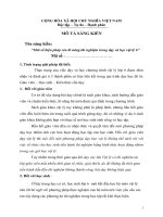 skkn một số biện pháp rèn luyện kỹ năng thí nghiệm trong dạy và học vật lý lớp 6 thcs hương mỹ