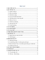 báo cáo kết quả thực hiện dự án quán trà sữa kool tea