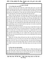 skkn bồi dưỡng chuyên môn cho giáo viên mầm non