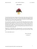 Phân tích tình hình sử dụng vốn tại công ty Khánh Giang