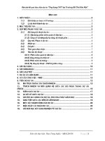 báo cáo kết quả thực hiện dự án ứng dụng cntt tại trường đh thủ dầu một