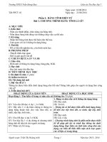 Giáo an tin học lớp 12 cả năm