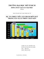 báo cáo kết quả thực hiện dự án dự án triệt tiêu sản phẩm rớt đất trong sản xuất phốt chắn kín