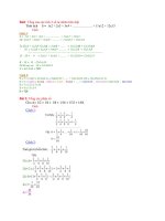 Tổng hợp các dạng toán khó tiểu học