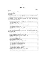 kế toán chi phí sản xuất và tính giá thành sản phẩm xây lắp tại công ty cổ phần quản lý và xây dựng giao thông khánh hoà