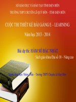 slike bài giảng toán học 10 bài đai số các hàm bậc nhất