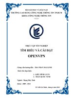 Tìm hiểu và cài đặt OpenVPN