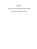 Thị trường vốn_ phân tích điều kiện và khả năng phát hành trái phiếu chính phủ liên hệ thực tế việt nam