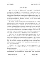 đồ án tốt nghiệp ngành kỹ thuật cơ khí Nghiên cứu công nghệ quét 3d và phần mềm gom – inspect professional trong kiểm tra và đảm bảo chất lượng sản phẩm