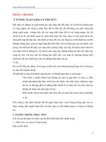 tiểu luận môn quản trị sự thay đổi  chọn chiến lược để thay đổi