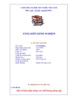 skkn 1 số biên pháp nâng cao chất lượng giảng dạy lịch sử địa phương cho học sinh lớp 5