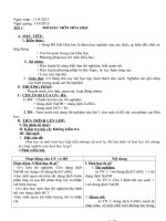 giáo án hóa học lớp 8 năm học 2014-2015