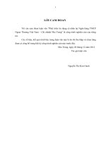 phát triển tín dụng cá nhân tại ngân hàng tmcp ngoại thương việt nam – chi nhánh nha trang