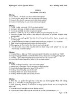 hệ thống câu hỏi, bài tập môn tài chính doanh nghiệp