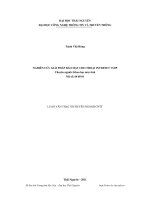 nghiên cứu giải pháp bảo mật cho thoại internet voip