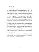 Khóa luận thử nghiệm phương pháp đánh giá nhanh các mô hình nông lâm kết hợp tại thành phố Buôn ma thuột, tỉnh Đăk Lăk