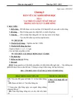 giáo án công nghệ 8 - cả năm