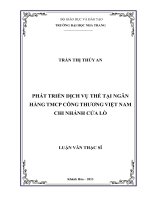 phát triển dịch vụ thẻ tại ngân hàng tmcp công thương việt nam chi nhánh cửa lò