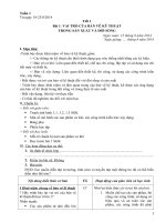 giáo án công nghệ lớp 8 năm học 2014 - 2015