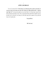 ảnh hưởng của chât lượng đào tạo đến sự hài lòng và sự tự tin trong xin việc làm của sinh viên trường cao đẳng nghề du lịch thương mại nghệ an