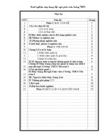 SKKN Xây dựng đội ngũ giáo viên THCS trong nhà trường