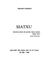 SIATXU phương pháp bấm huyệt chữa bệnh