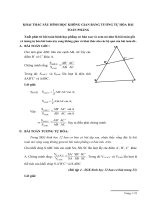 chuyên đề toán khai thác sâu hình học không gian bằng tương tự hóa bài toán phẳng