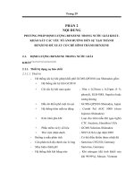 PHƢƠNG PHÁP ĐỊNH LƢỢNG BENZENE TRONG NƢỚC GIẢI KHÁT-KHẢO SÁT CÁC YẾU TỐ ẢNH HƢỞNG ĐẾN SỰ TẠO THÀNH BENZENE-ĐỀ XUẤT CƠ CHẾ HÌNH THÀNH BENZENE