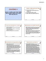 bài giảng môn học marketing dịch vụ chương 5 quản lý chiến lược phát triển định hướng chiến lược kênh mới cho dịch vụ