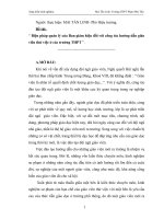 sáng kiến kinh nghiệm biện pháp quản lý của ban giám hiệu đối với công tác hướng dẫn giáo viên thử việc ở các trường thpt