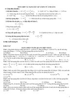 TỔNG HỢP CÁC DẠNG BÀI TẬP LƯỢNG TỬ ÁNH SÁNG FULL