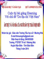 slide thuyết trình danh lam thắng cảnh hang động xá nhè