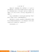 khóa luận tốt nghiệp bước đầu tìm hiểu lý thuyết coding