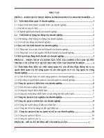 Báo cáo thực tập tổng hợp chuyên ngành quản trị