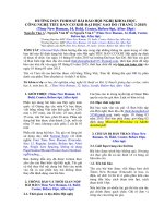 Hướng dẫn format bài báo hội nghị khoa học  công nghệ