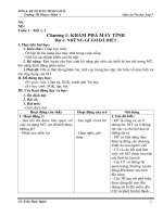 giáo án tin học cả năm lớp 5