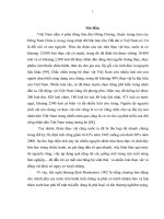 Nghiên cứu một số đặc điểm sinh lý - sinh thái và phương pháp nhân giống sinh dưỡng cây Hoàng đàn giả (Dacrydium elatum Wallich ex Hooker) ở vườn Quốc gia Bạch Mã