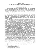 skkn  rèn kỹ năng giải toán về tỷ số phần trăm cho hs lớp 5