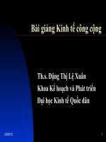 giao trình kinh tế công cộng 2015