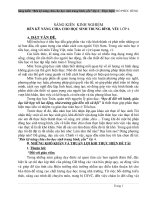 sáng kiến kinh nghiệm rèn kỹ năng chia cho học sinh trung bình, yếu lớp 4