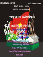 slide thuyết trình phong tục cưới truyền thống của người thái đen điện biên