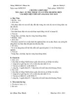 Giáo án Vật lý 9 HK1 năm 20142015