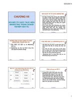 bài giảng môn học marketing dịch vụ đổi mới tổ chức thực hiện marketing trong doanh nghiệp dịch vụ