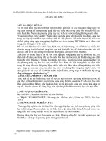 sáng kiến kinh nghiệm toán giải thích hiện tượng thực tế nhằm rèn kỷ năng sống thông qua bộ môn hóa học