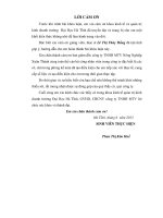 tổ chức công tác kế toán tập hợp chi phí sản xuất và tính giá thành sản phẩm tại công ty tnhh mtv nông nghiệp xuân thành