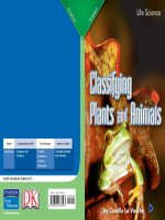 classifying plants and animals